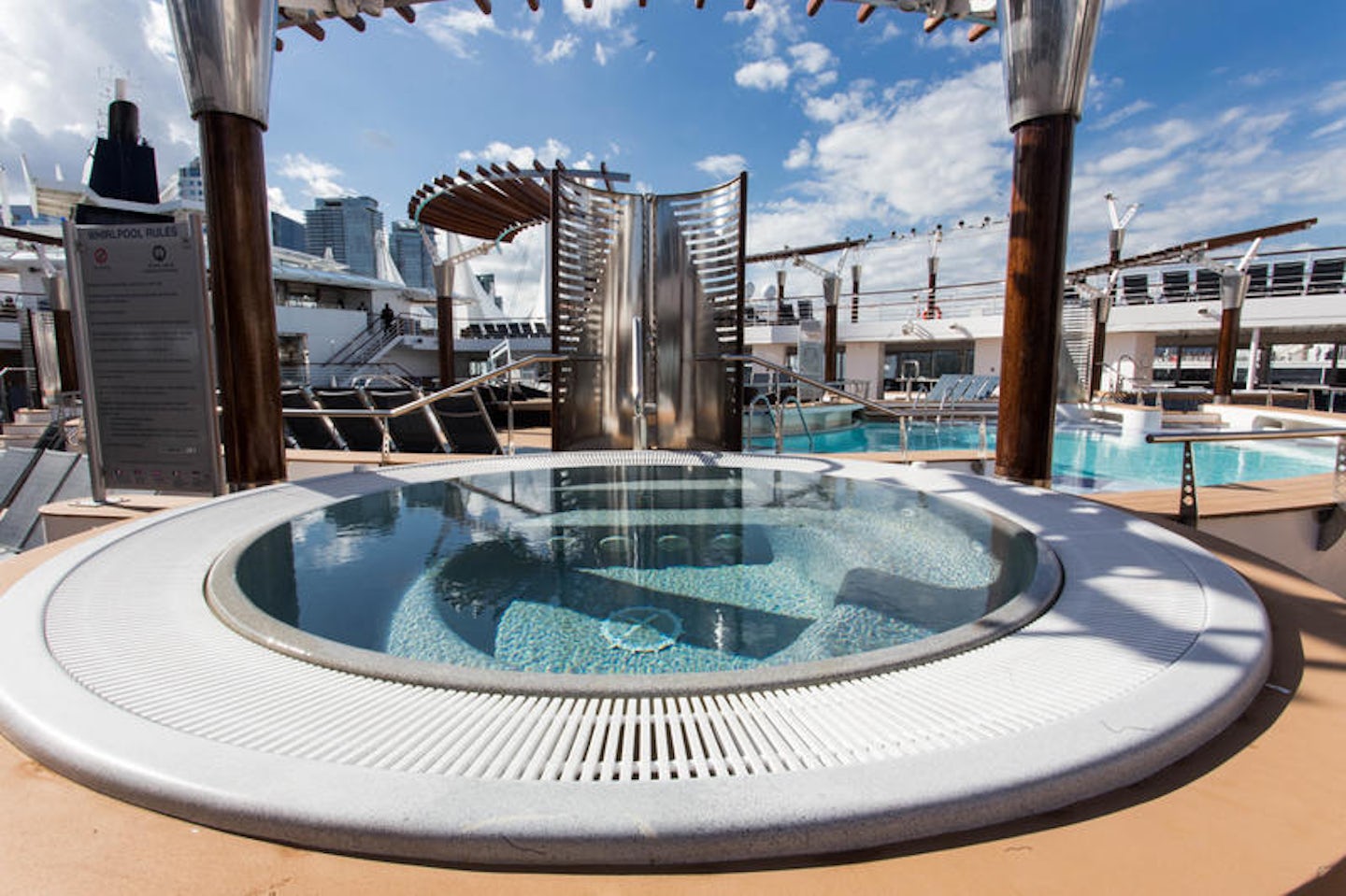 The Hot Tubs on Celebrity Infinity