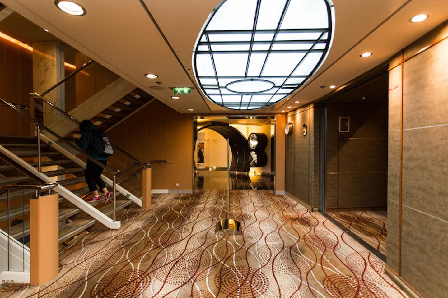 Stairs on Celebrity Infinity