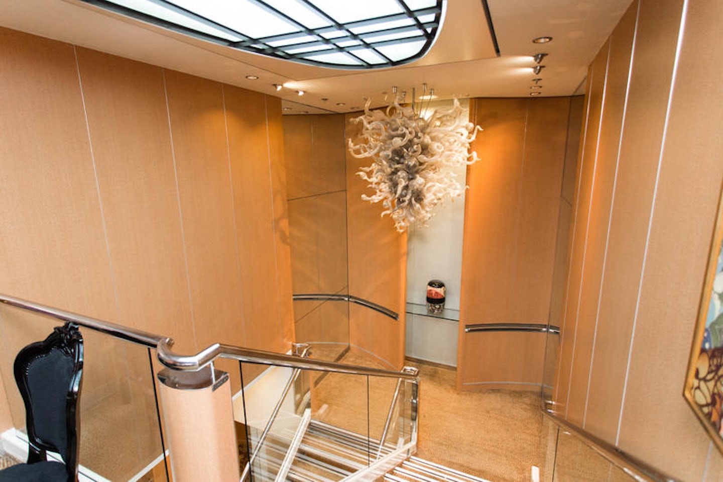 Stairs on Celebrity Infinity