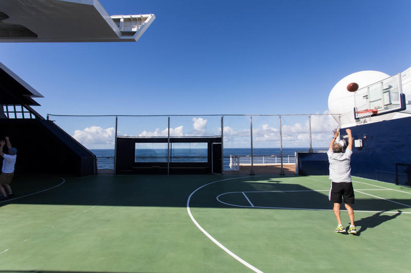 Basketball Court on Celebrity Infinity