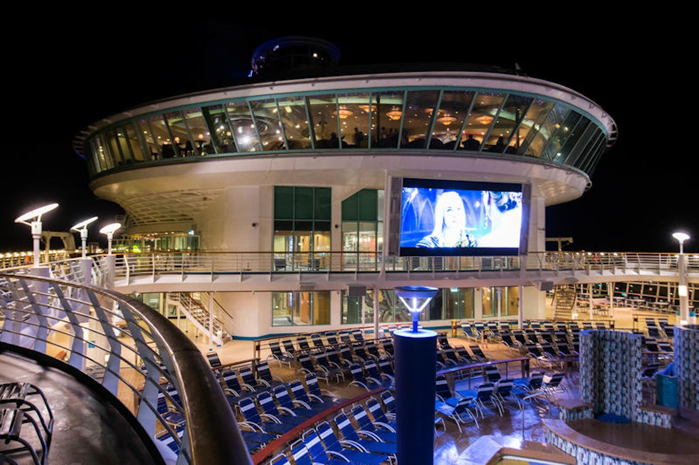 Outdoor Movie Screen on Explorer of the Seas