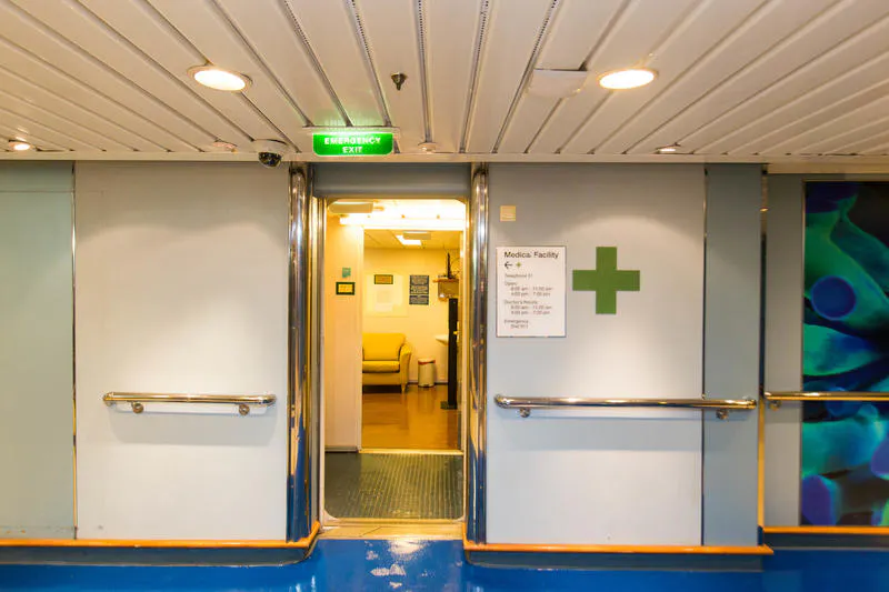 Medical Center on Royal Caribbean Explorer of the Seas Cruise Ship