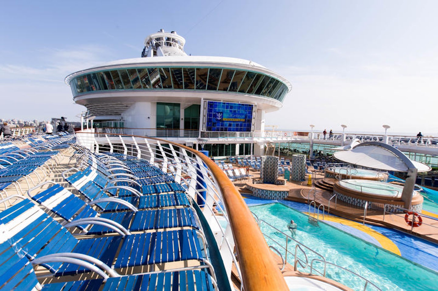 The Main Swimming Pools on Explorer of the Seas