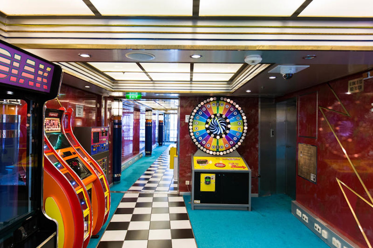 Video Arcade on Explorer of the Seas