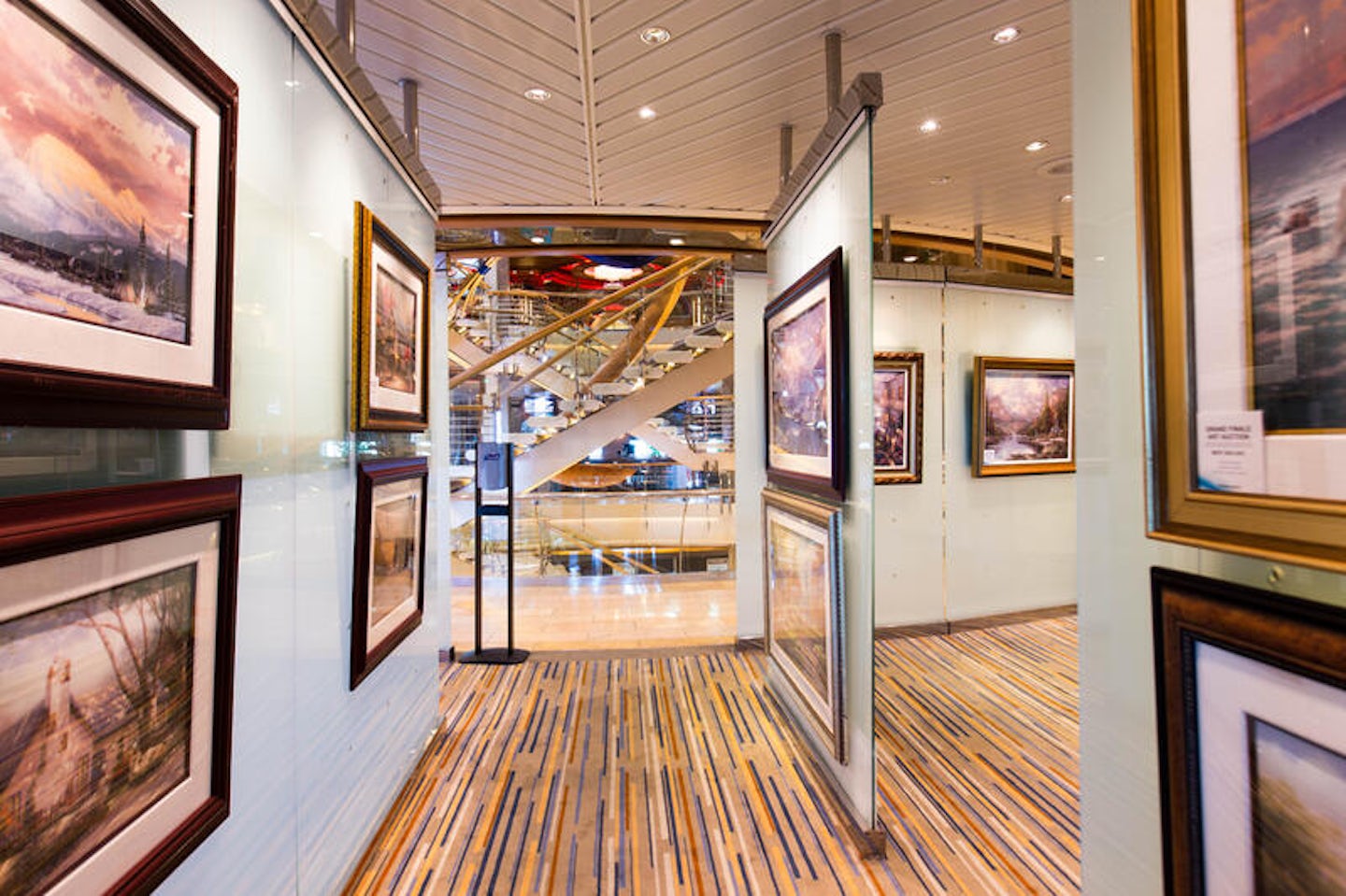 Art Gallery on Explorer of the Seas