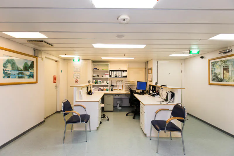 Medical Center on Royal Caribbean Explorer of the Seas Cruise Ship