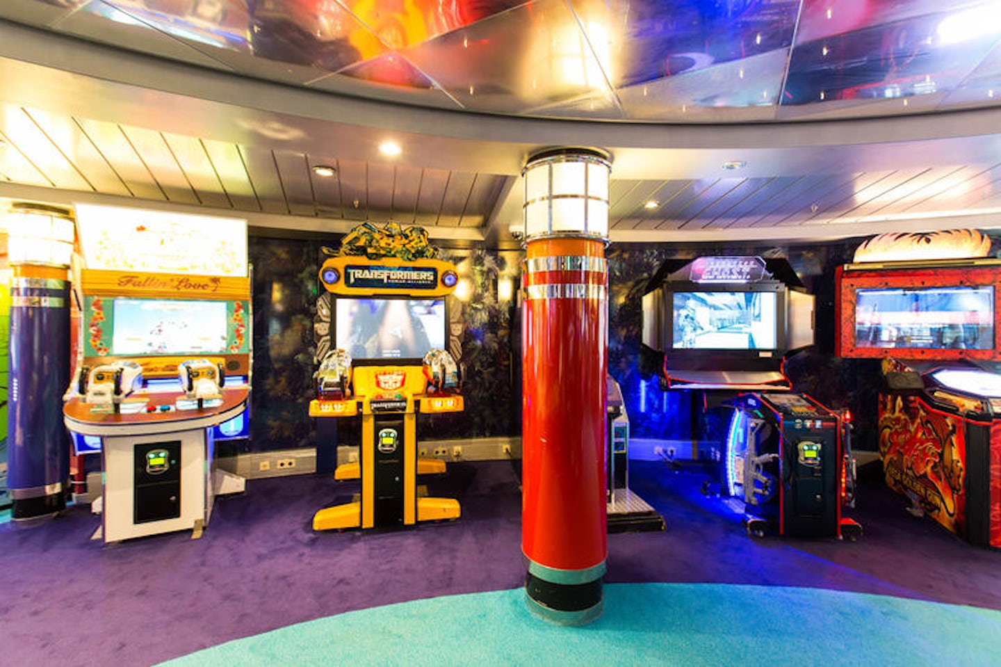 Video Arcade on Explorer of the Seas
