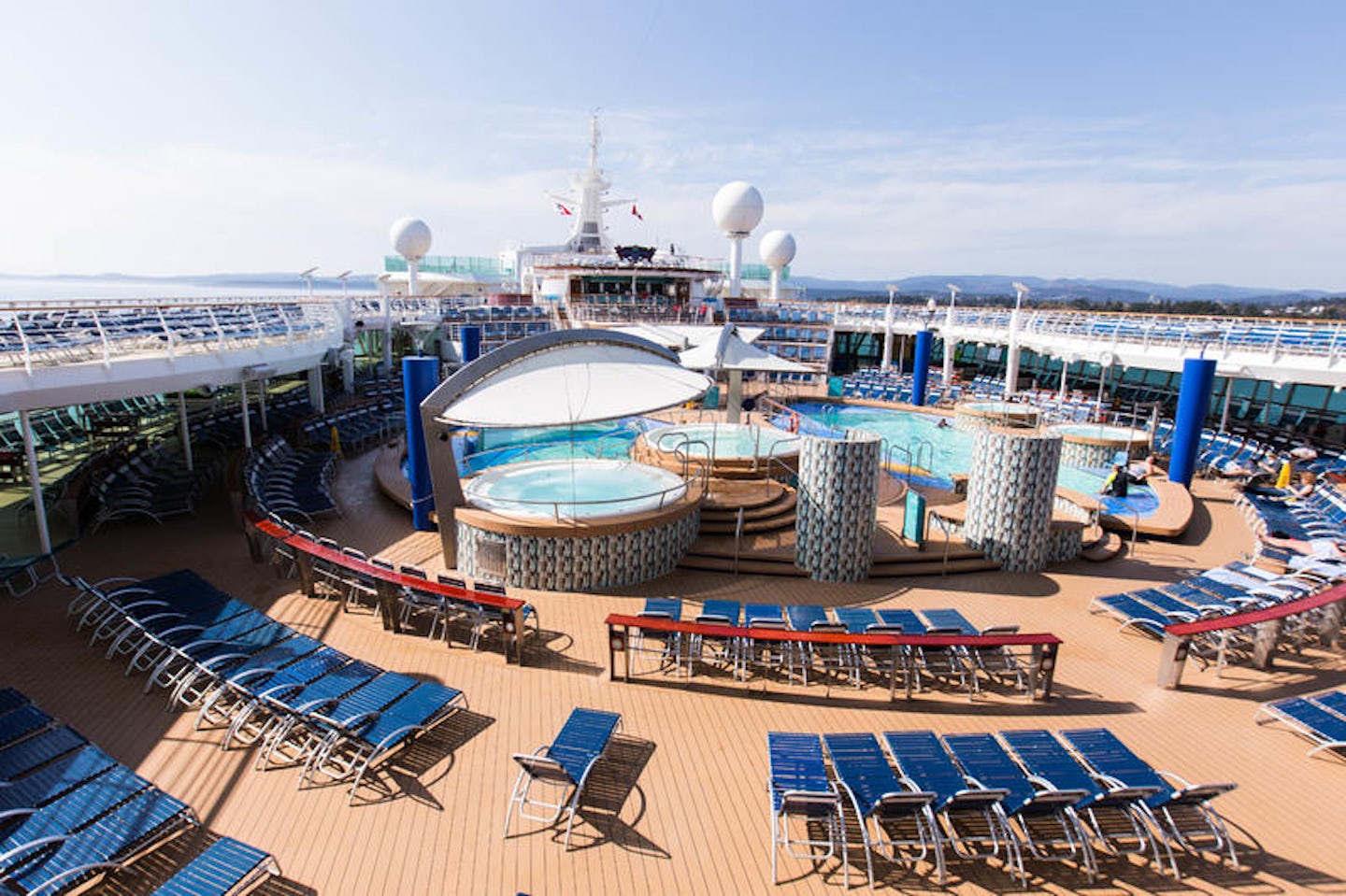 The Main Swimming Pools on Explorer of the Seas