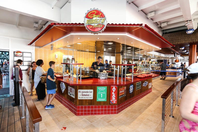 Guy's Burger Joint on Carnival Imagination Cruise Ship Cruise Critic