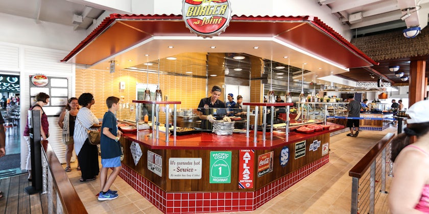 Guy's Burger Joint on Carnival Imagination (Photo: Cruise Critic)
