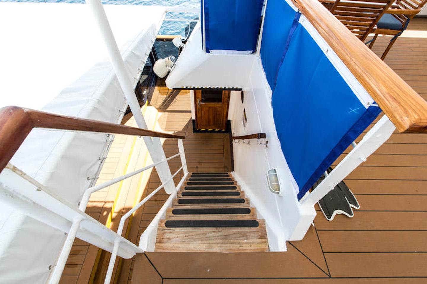 Stairs on National Geographic Islander