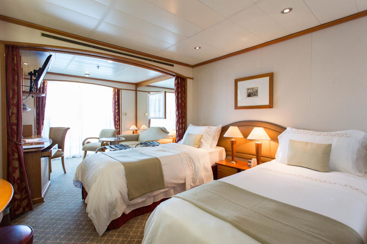 The Terrace Suite (Twin) on Silver Whisper