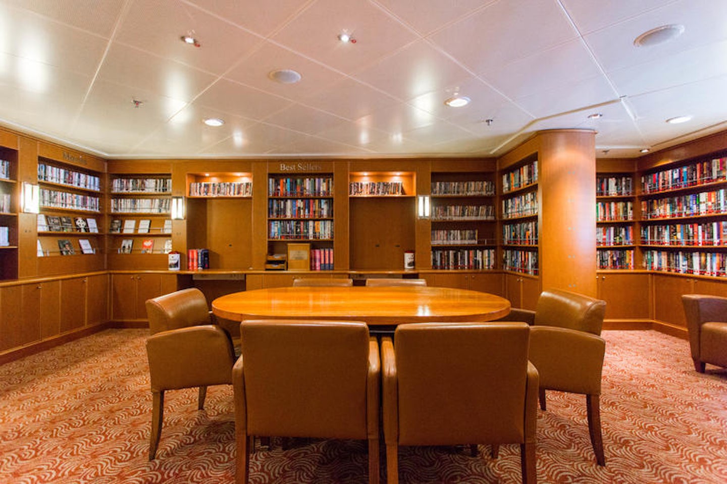 Library on Silver Whisper