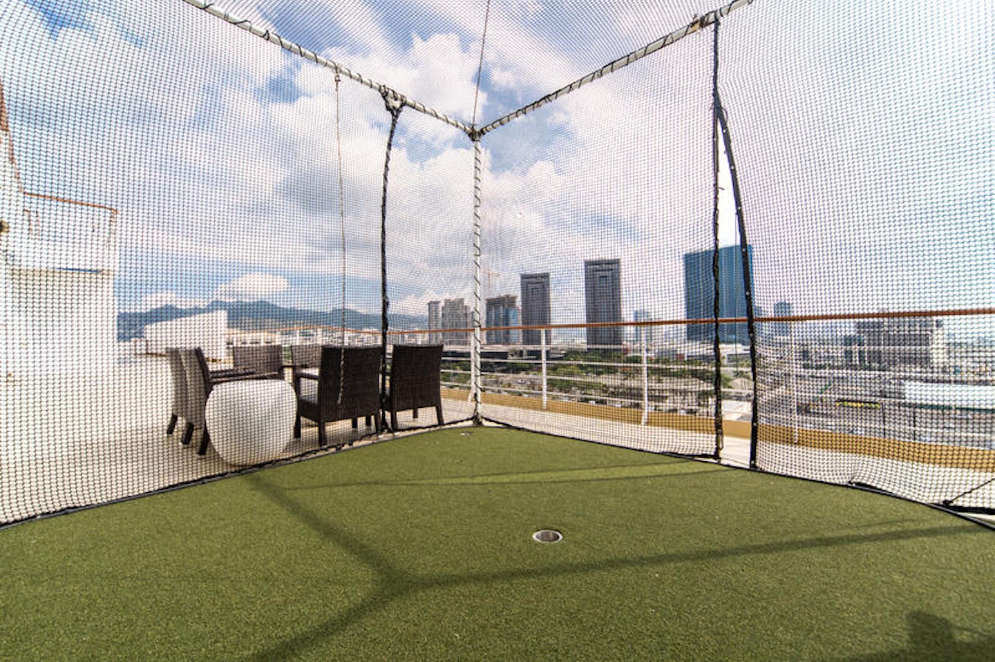 Golf Driving & Putting Nets on Pride of America