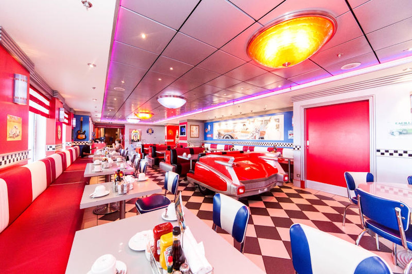 Cadillac Diner on Pride of America