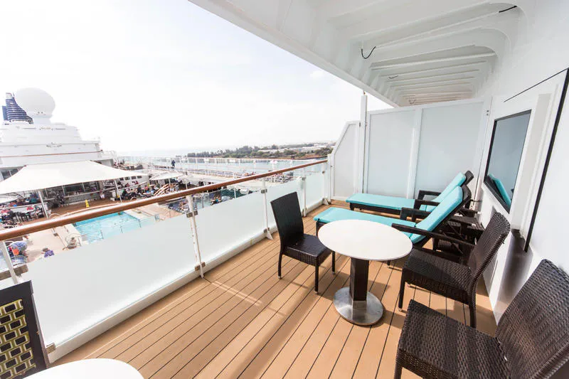 Curated visual reference: Visual Reference: Penthouse Suite With Large Balcony On Norwegian Ncl Pride Of