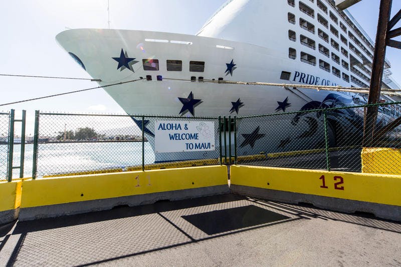 Kahului, Maui on Norwegian (NCL) Pride of America Cruise Ship Cruise