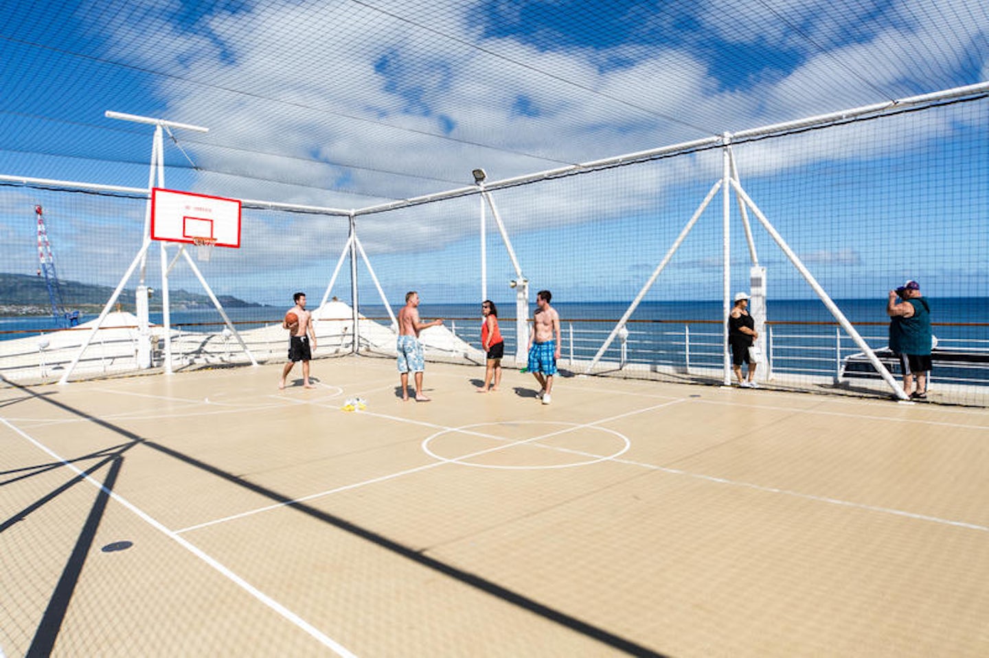 Sports Court on Pride of America