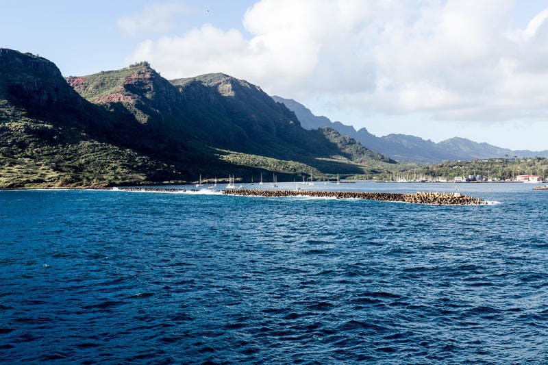 Nawiliwili, Kauai On Norwegian (NCL) Pride Of America Cruise Ship ...