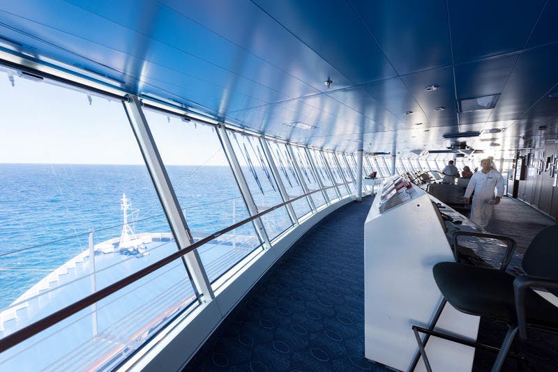 Bridge on Oceania Marina Cruise Ship Cruise Critic