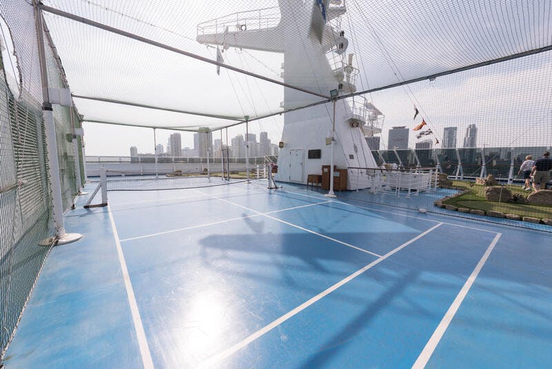 Paddle Tennis on Oceania Marina Cruise Ship Cruise Critic