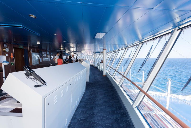 Bridge on Oceania Marina Cruise Ship Cruise Critic