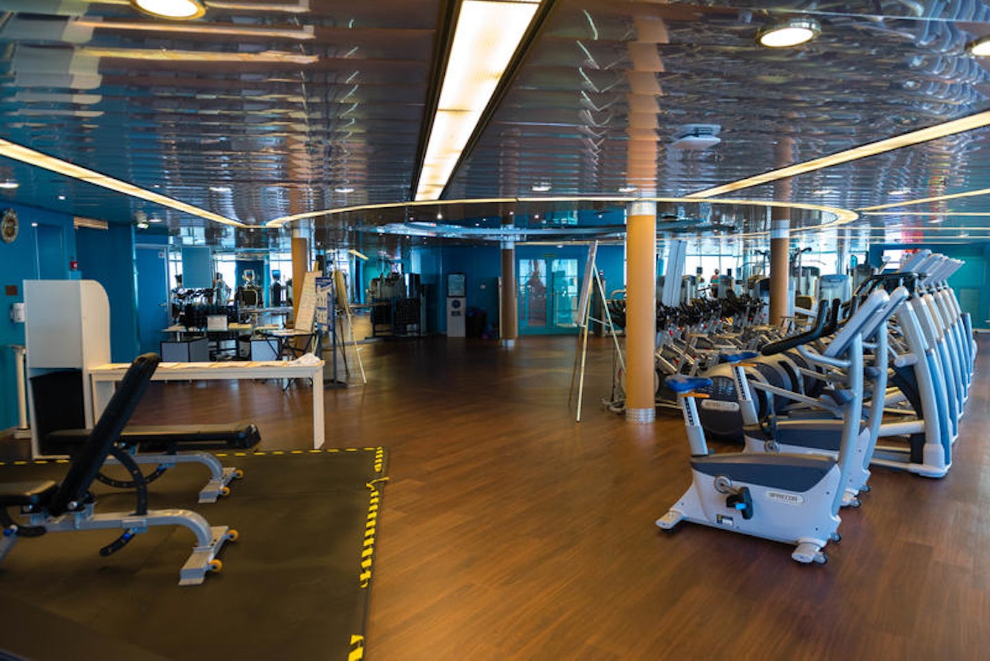 river cruise ships with gym