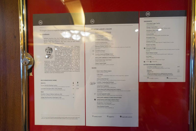 Vista Dining Room on Holland America Oosterdam Cruise Ship Cruise Critic