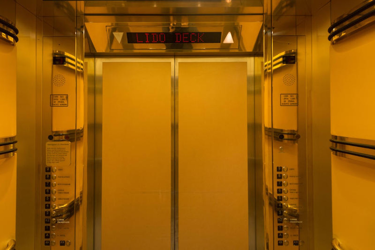 Elevators on Oosterdam