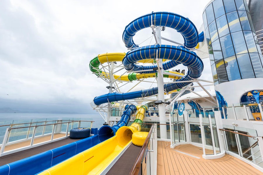 new cruise ship with slides