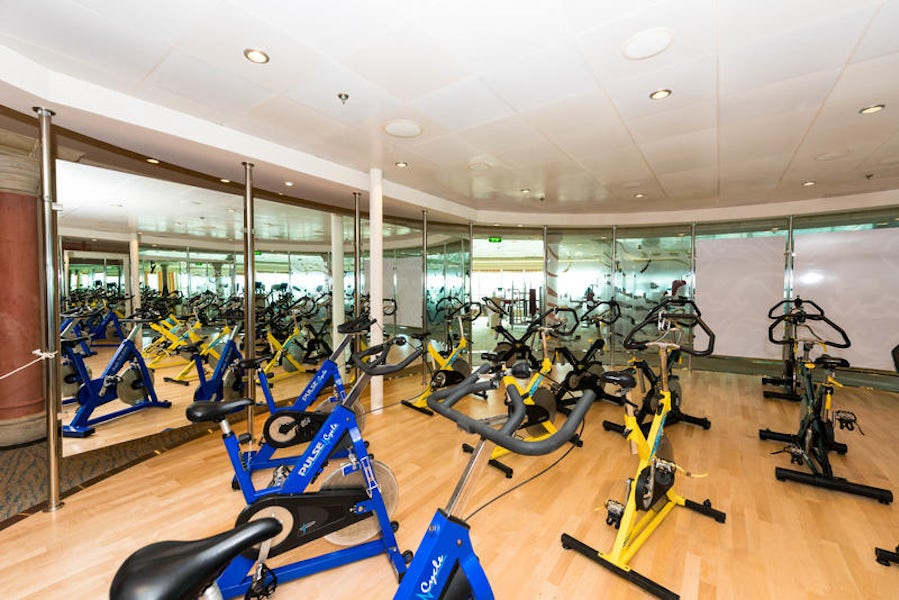 Fitness Center on Royal Caribbean Adventure of the Seas Cruise Ship