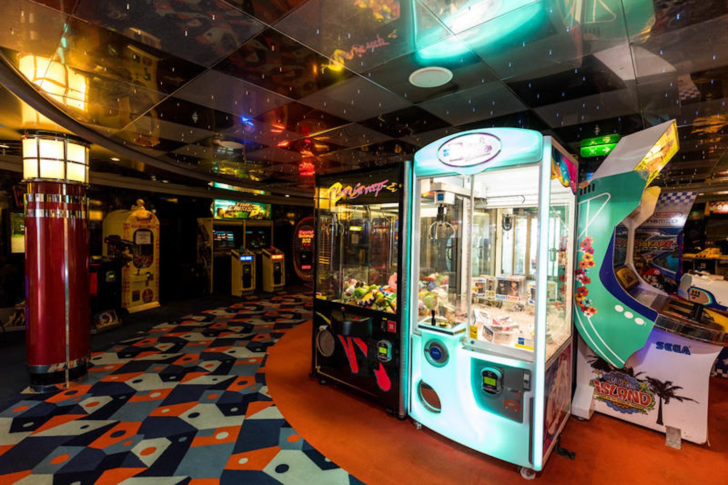 Video Arcade on Adventure of the Seas