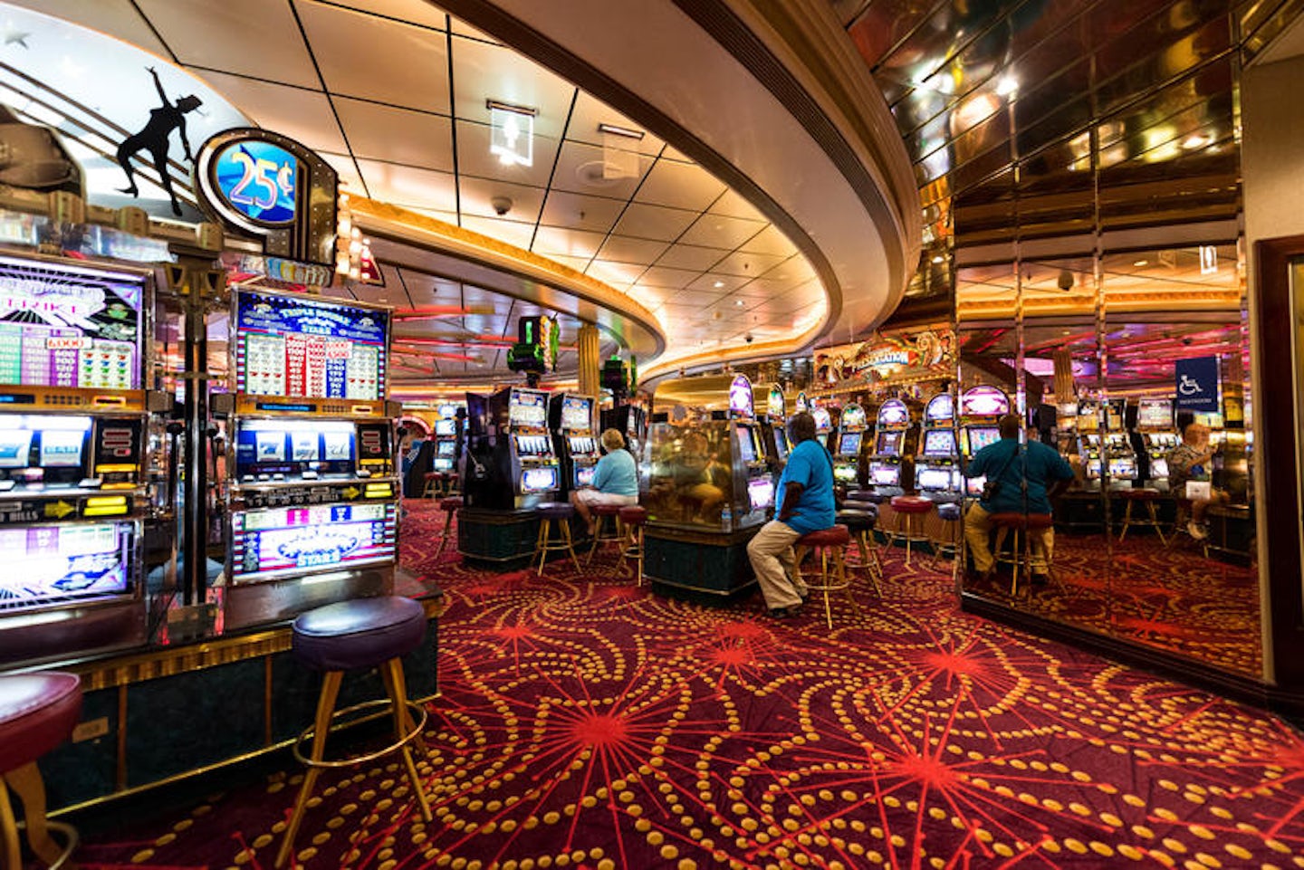 Casino Royale on Royal Caribbean Adventure of the Seas Cruise Ship