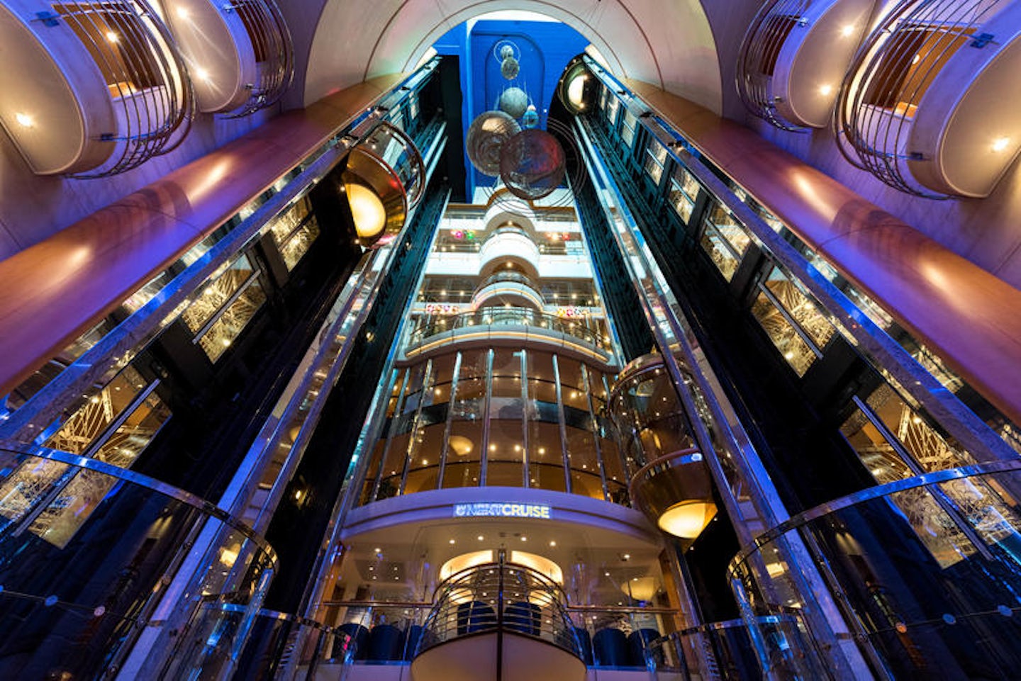 Elevators on Adventure of the Seas