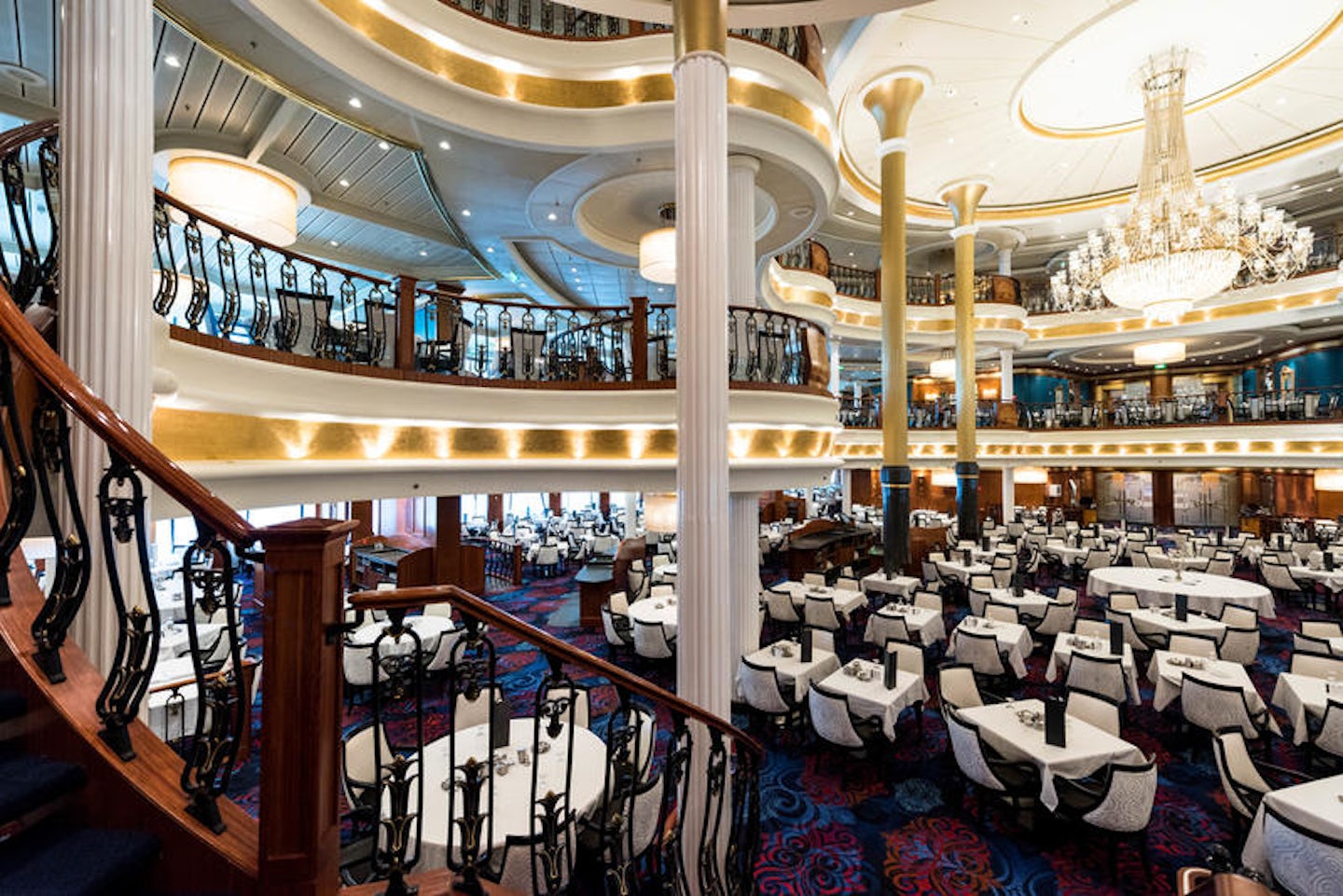 Adventure Of The Seas Sapphire Dining Room
