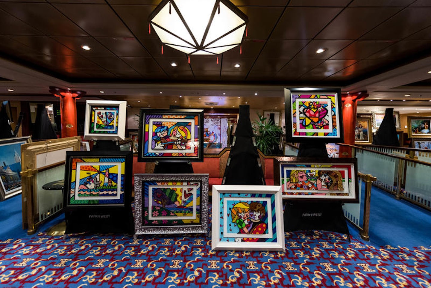 Art Auction on Adventure of the Seas