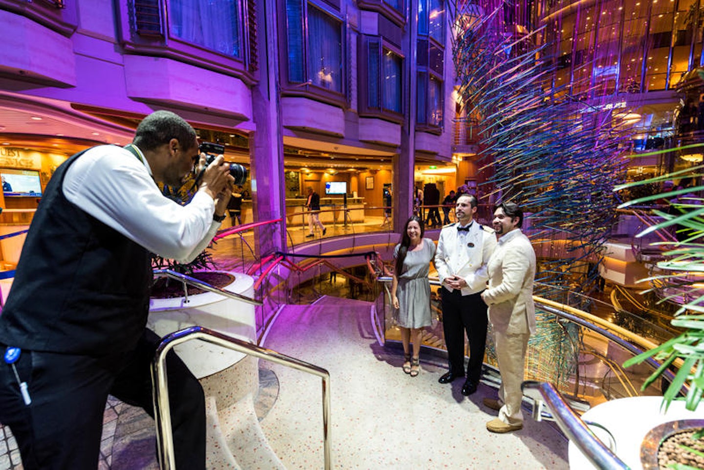 Captain's Welcome Aboard Party on Adventure of the Seas