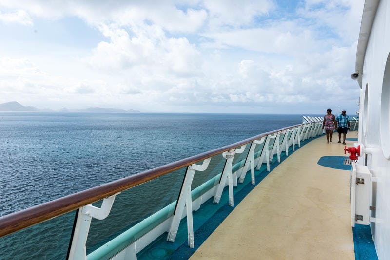 PeekABoo Bridge on Royal Caribbean Adventure of the Seas Ship
