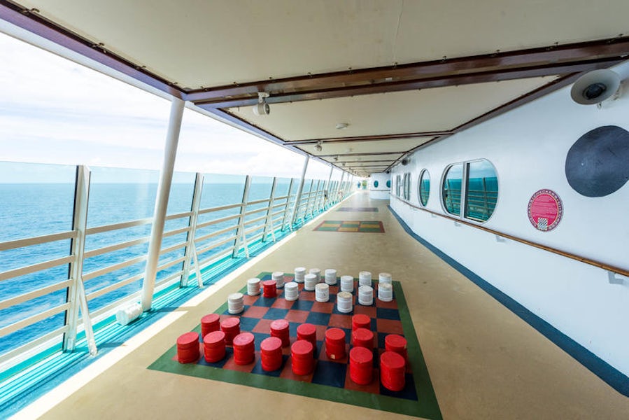 Deck Games on Royal Caribbean Adventure of the Seas Cruise Ship