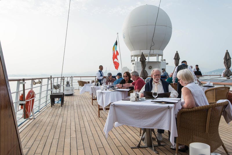 Candles on Windstar Wind Star Cruise Ship Cruise Critic