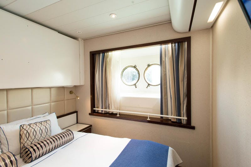 Ocean-View Cabin (Category B) On Windstar Wind Surf Cruise Ship ...