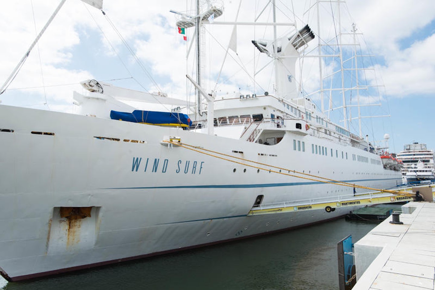 Ship Exterior on Wind Surf