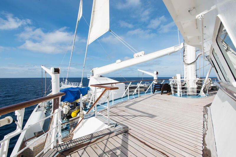 Sun Deck on Windstar Wind Surf Cruise Ship Cruise Critic