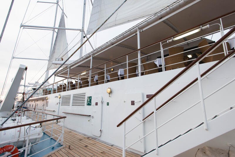 Sun Deck on Windstar Wind Surf Cruise Ship Cruise Critic