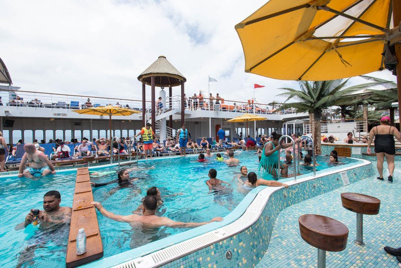 Pool on Carnival Fascination Cruise Ship - Cruise Critic