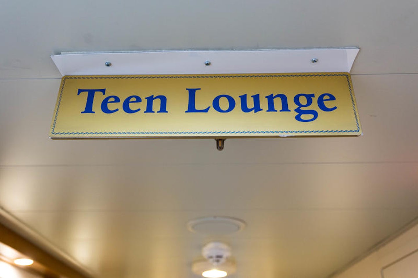 Teen Center on Island Princess