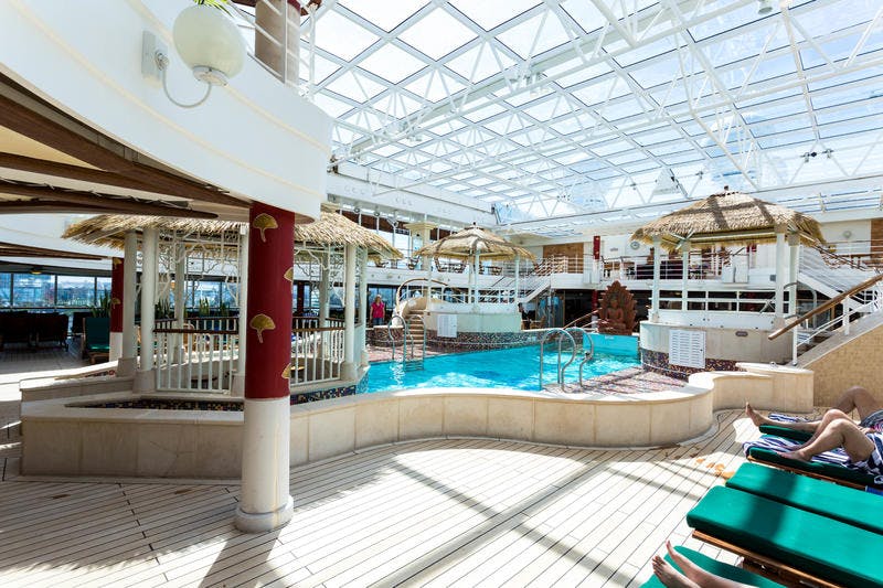 Lotus Pool on Island Princess Cruise Ship Cruise Critic