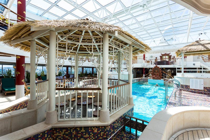 Lotus Pool on Island Princess Cruise Ship Cruise Critic