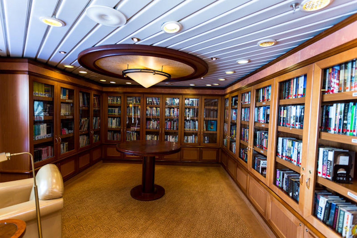 Library on Island Princess