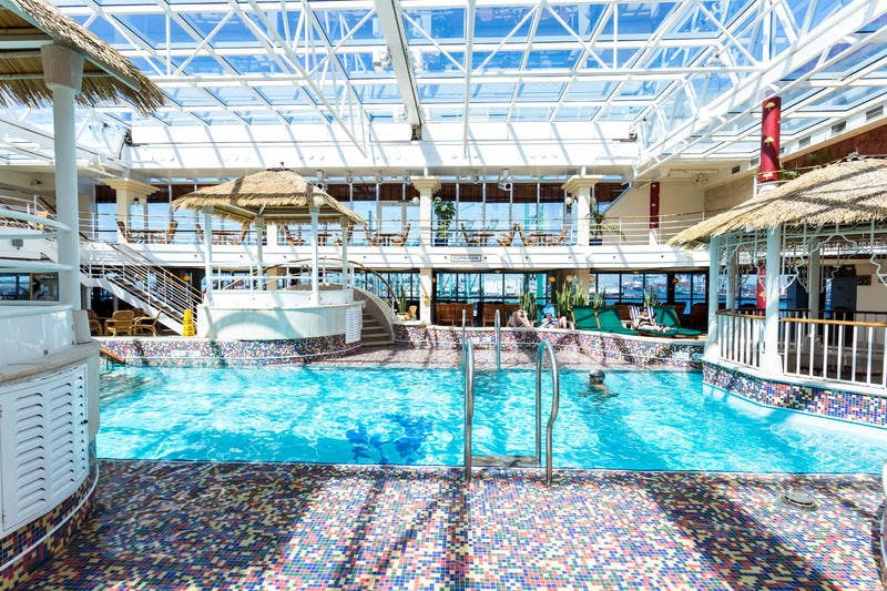 Lotus Pool on Island Princess Cruise Ship Cruise Critic